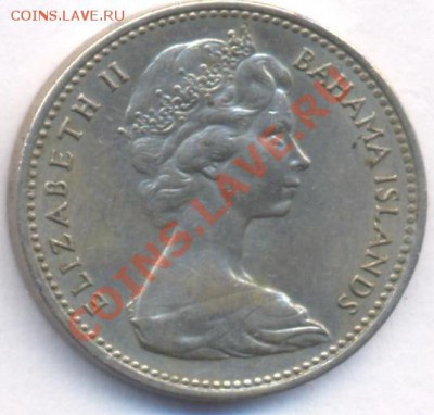 Багамы  5 центов.1966 г.  До 16.03.11 г. 20-00 МСК. - Багамы 66