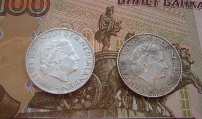 1 гульден Нидерланды 1955-56г. до 28.10.2017 22.00МСК - 1 гульден Нидерланды 1955-56г. 300...JPG