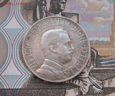 1 лира Италия 1913г. до 28.10.2017 22.00МСК - 1 лира Италия 1913г. 600р..JPG