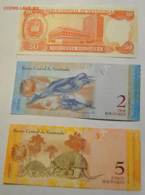 2, 5, 50 боливар 1992, 2007 Венесуэла до 24.10.2017 в 22:00 - DSC_1359.JPG