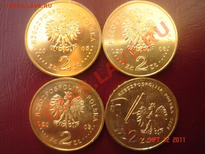 Польша-1: 4 монеты по 2 злотых до 17.03.11 22-00 - DSC03146.JPG