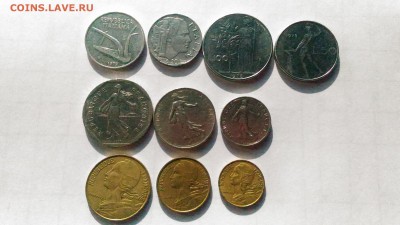 10 монет Италия, Франция до 27.10 в 22:00 МСК - 1