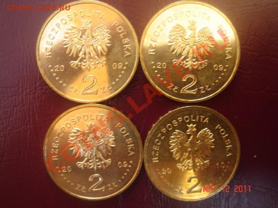 Польша-5: 4 монеты по 2 злотых до 17.03.11 22-00 - DSC03161.JPG