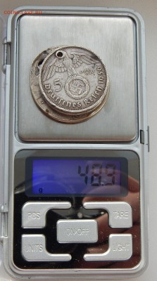 10 злотых 1936,5 рейхсмарок 1935,1936 (лом) до 27.10.17 - DSCN7921.JPG