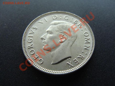 - Ag - Великобритания 1 шиллинг 1945 англ. сост.! - 18.03.11 - 1ш1945англ-1