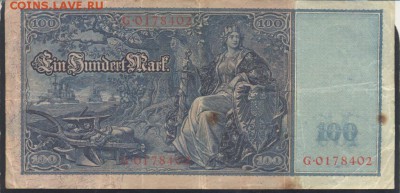 Германия 100 марок 1910 г. 27.10.17 г. 22 -00 МСК. - 100  м. 1910