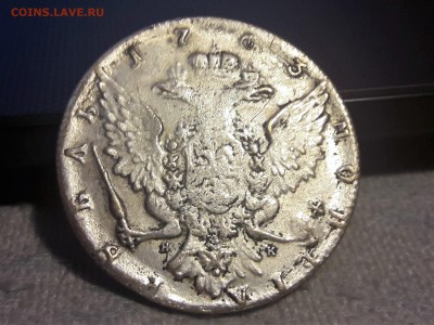 Серебряный Рубль 1763 года Н.К - 20171025_185041 (2)