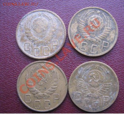 5 копеек :1939,1946-1949-1952   4 штуки  17.3.11 в 20-00 - IMG_5263