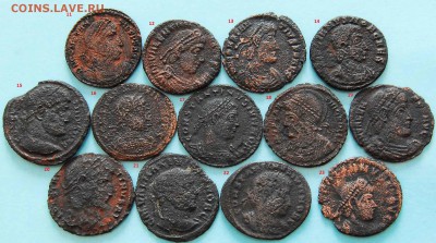 Римская Империя - АЕ3, 22 монеты - опознание - 199