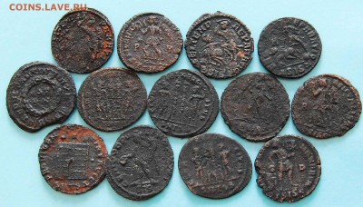 Римская Империя - АЕ3, 22 монеты - опознание - 198