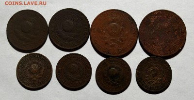 2,3,5 копеек 1924г.--8 штук до 30.10 в 22.30 - DSC_0256.JPG