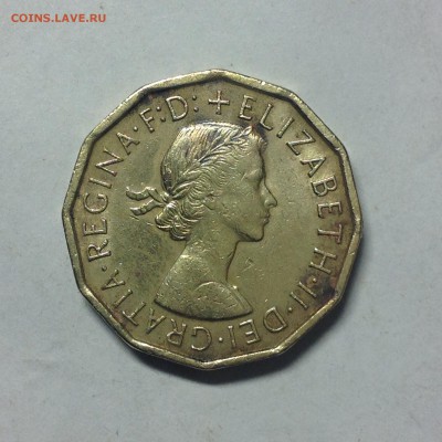 АНГЛИЯ.3 пенса. 1966г. - 1 (5)