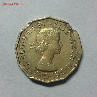 АНГЛИЯ. 3 пенса. 1959г. - 1 (9)