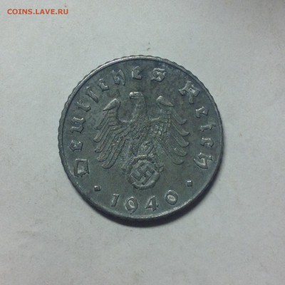 ГЕРМАНИЯ. 5 пфеннигов. 1940г. - 1 (25)