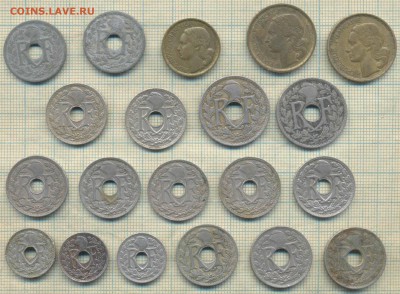 Монеты Франции до 1950 г. , фикс. аукцион - Франция 3а