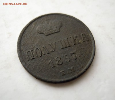 полушка 1857г. ем + бонус полушка 1856г. - DSCN7896.JPG
