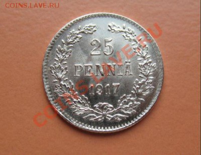 25 PENNIA 1917г для Финляндии, до 14.03.2011г 23-00мск - !!! !!!! !!!!!!!!!!!!!!!!!!!!!!!!!!!!!!!!!!!!! 044