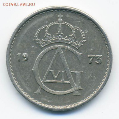 Швеция 10 эре 1973 - Швеция_10эре73_А