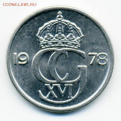 Швеция 10 эре 1978 - Швеция_10эре-78_А