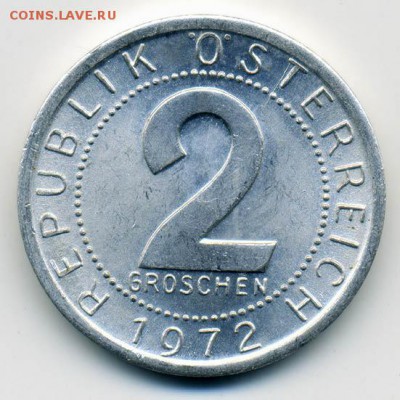 Автрия 2 гроша 1972 - Австрия_2гроша-1972_Р