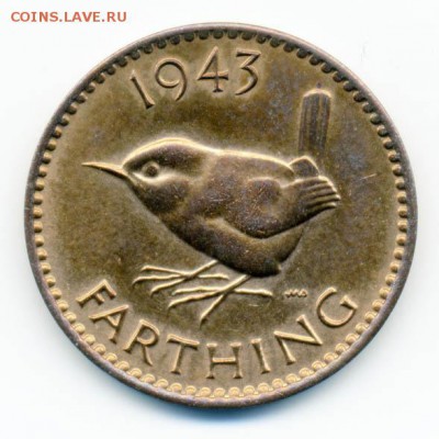 Британия фартинг 1943 - Британия_фартинг-1943_Р