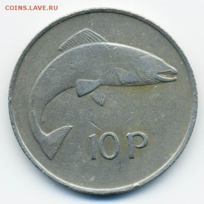 Ирландия 10 пенсов 1978 - Ирландия_10пенсов-1978_Р