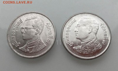 Таиланд баты 2 шт. - Таиланд_1бат_2шт_а