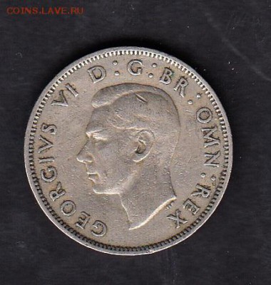 Великобритания 1948 2 шиллинга - 44а