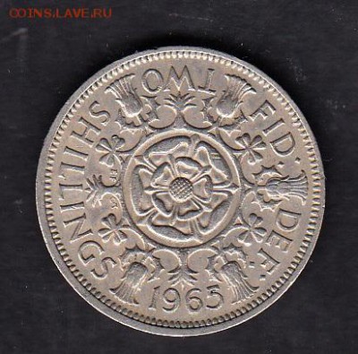 Великобритания 1965 2 шиллинга - 45
