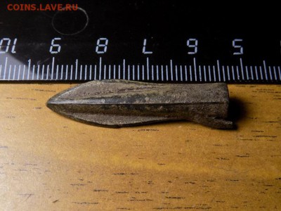 Наконечник стрелы..Предпологаю Скифы.(сахран то) - RSCN6194.JPG