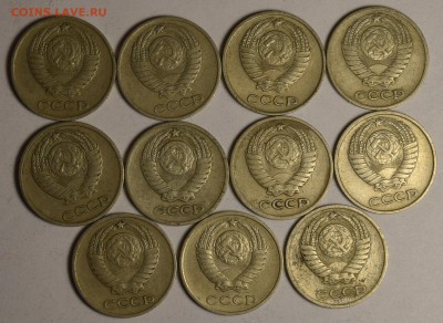 10 копеек 1962,69, 70, 75 11шт с 1рубля до 2.11 в 22:00мск - DSC_0013.JPG