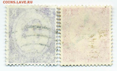 Британия 2 марки 1952-1953 Уайлдинг - почта-марки_Британия-ЕлизаветаII-ER_Уайлдинг-1953-1952_гаш-2шт_оборот