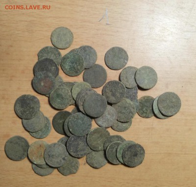 литовские 17в Ян 50шт нечищенные до 5.11 - 50 боратинок 1 2