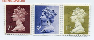 Британия, 3 марки типа Машен - почта-марки_Британия-ЕлизаветаII_75-76-97_тип-Машен_гаш-3шт_лицо