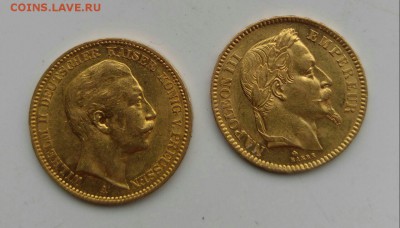 Оценка. 20 франков 1866 и 20 марок 1902. - IMG-20171030-WA0008