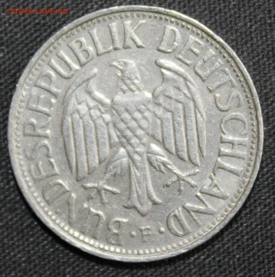 С 1 РУБ. ГЕРМАНИЯ 1 марк 1973г."F"   до 5.11 в 22-00 - IMG_9364.JPG