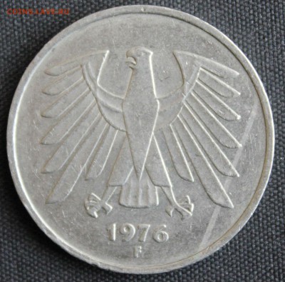 С 1 РУБ. ГЕРМАНИЯ 5 марк 1976г."F"   до 5.11 в 22-00 - IMG_9340.JPG