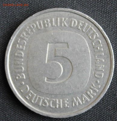 С 1 РУБ. ГЕРМАНИЯ 5 марк 1976г."F"   до 5.11 в 22-00 - IMG_9339.JPG