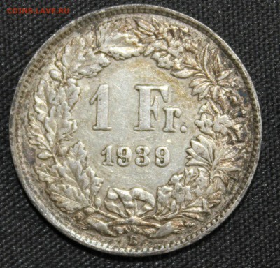 С 1 РУБ. ШВЕЙЦАРИЯ 1 франк 1939г. до 5.11 в 22-00 - IMG_9324.JPG