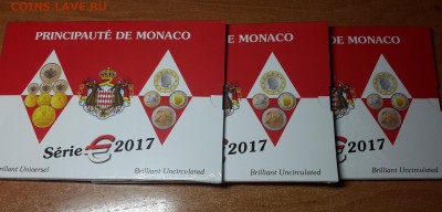 Монако 2017,Набор евро полный комплект от 1 цента до 2 евро - 2017-09-12 21.01.24