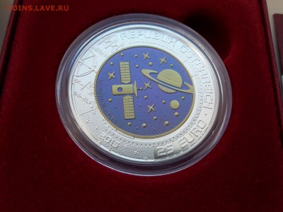 Австрия 25 евро 2015 г. Космология Серебро-Ниобий ФИКС - 2017-01-31 10.35.48