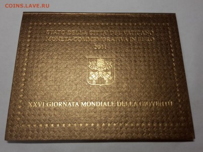 2 евро Ватикан 2011 Всемирный день молодежи в Мадриде буклет - 2017-10-30 19.37.43