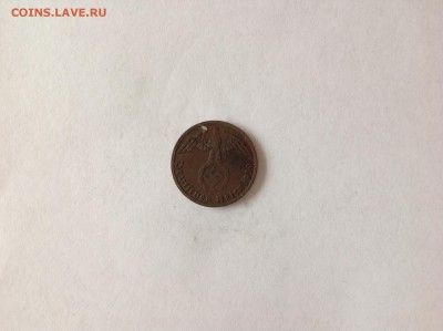 ГЕРМАНИЯ. 1 пфенниг. 1939г. - 1 (30)