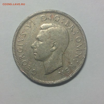 АНГЛИЯ. 2 шилинга. 1951г. - 1 (63)