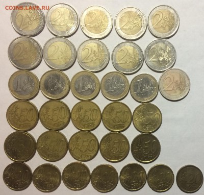 Монеты евро много с 43р за 1 евро до 05.11.17 в 22.00 по мск - 2C0A2BC8-485B-40A5-A767-E65BFAF9A66C