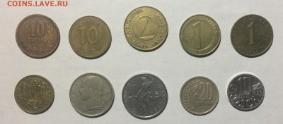 10 Монет разных стран до 05.11.17 в 22.00 по мск - 819ECA84-28C7-438E-9D18-E0BAD38C93CE