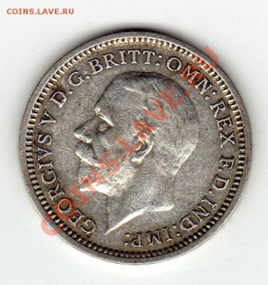 Ag ВЕЛИКОБРИТАНИЯ 3 ПЕНСА 1936 ДО 17.03.11 В 22.00 МСК - img487