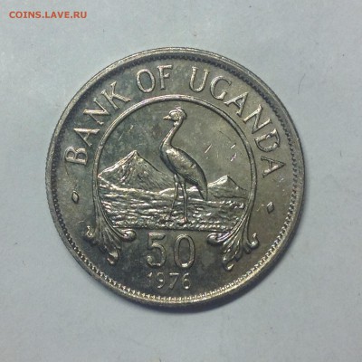 УГАНДА. 50 центов. 1976г. - 1