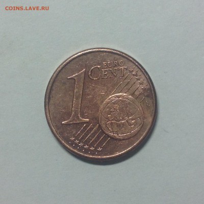 ИРЛАНДИЯ. 1 евроцент . 2002г. - 1 (8)