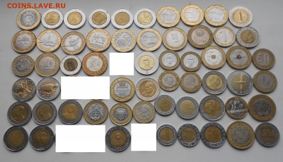 Биметаллические монеты мира по Фиксированной цене 58 шт. - DSCN4908.JPG